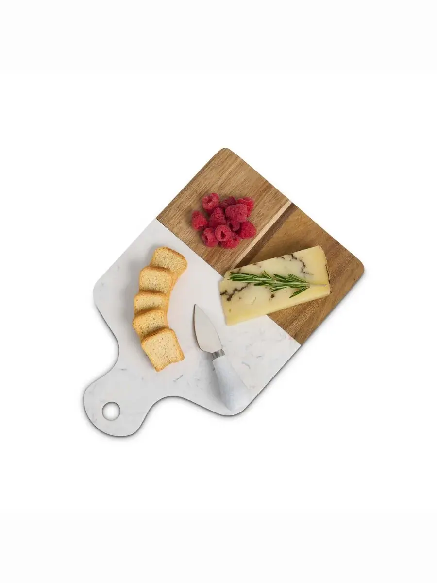 Набор для сыров Maison Du Fromage из 4 предметов: прямоугольная доска для сыра и набор инструментов — изображение 2 из 4