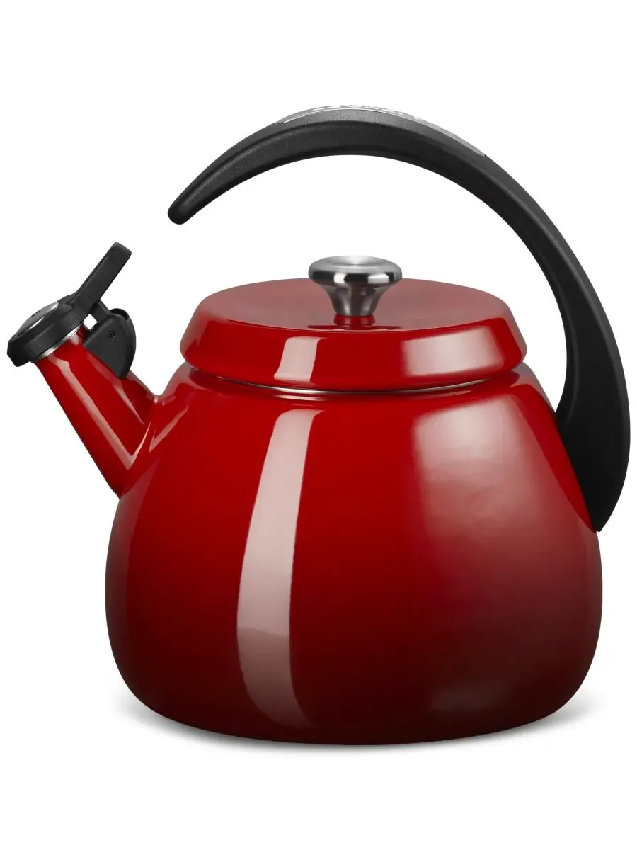 Чайник-колпак объемом 2 л, эмалированный по стали Le Creuset