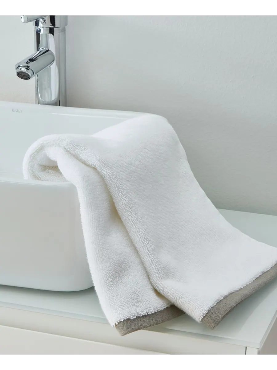 Хлопковое полотенце для рук linea, 20 x 30 дюймов. Hotel Collection — изображение 3 из 4, сталь