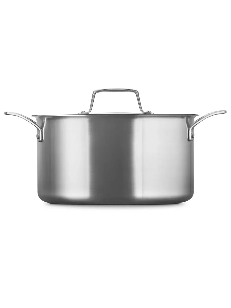 Кастрюля Le Creuset Essential Stainless Steel, 6,15 л, нержавеющая сталь — изображение 3 из 5, серебряный