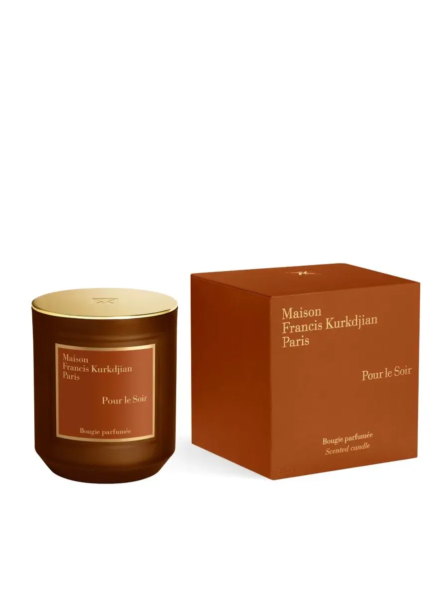 Ароматическая свеча Pour Le Soir, 300 г Maison Francis Kurkdjian — изображение 2 из 3, нет цвета