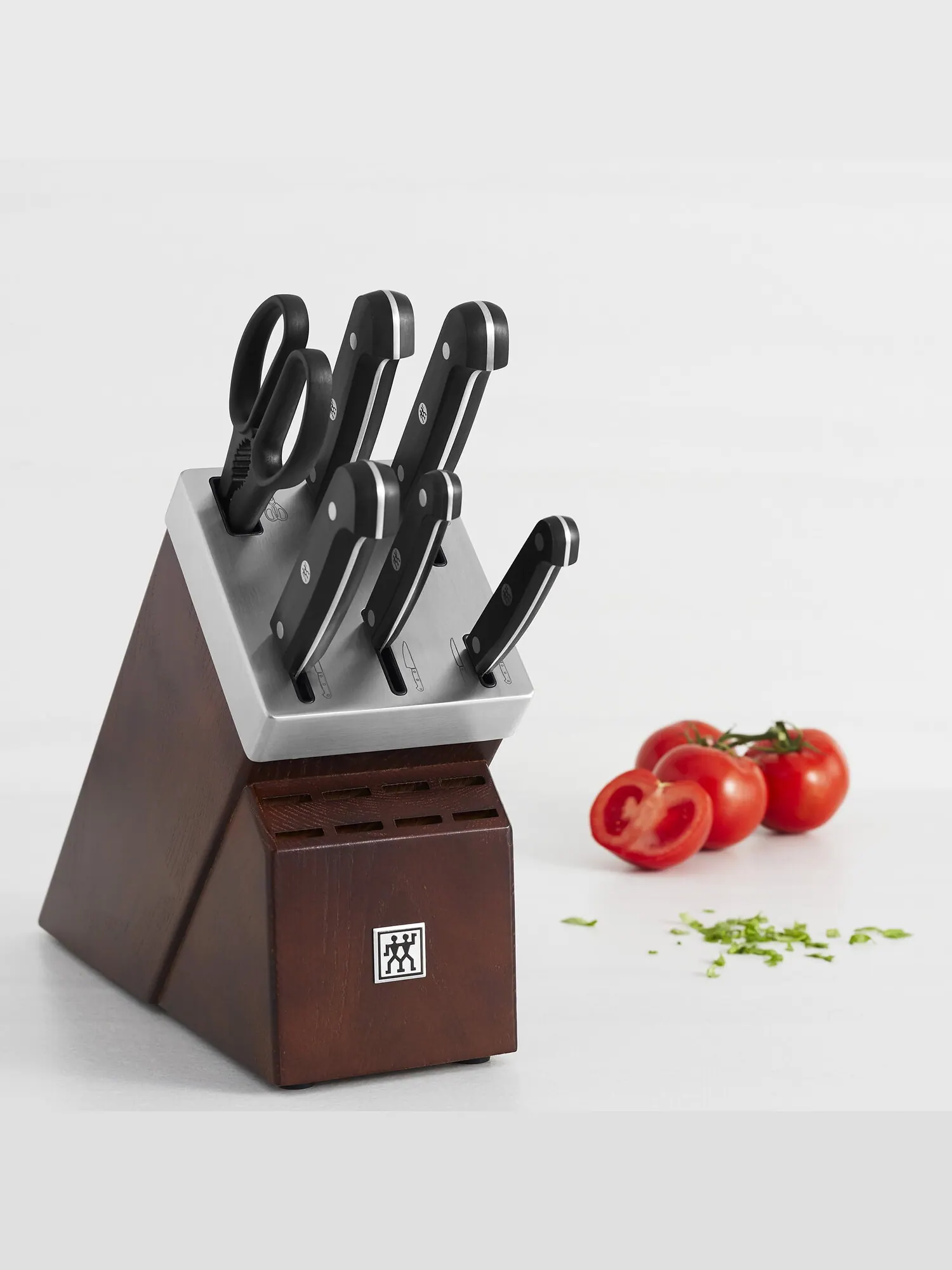 Набор ножей самозатачивающихся ZWILLING Gourmet, 7 предметов — изображение 3 из 3, коричневый