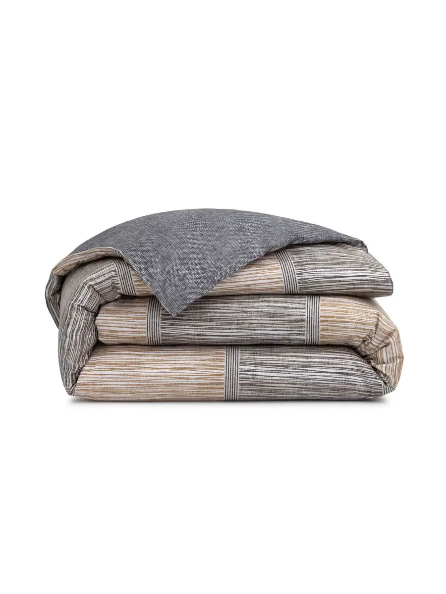 Пододеяльник hugo boss taman, размер king. Boss Home — изображение 2 из 4, темно-серый