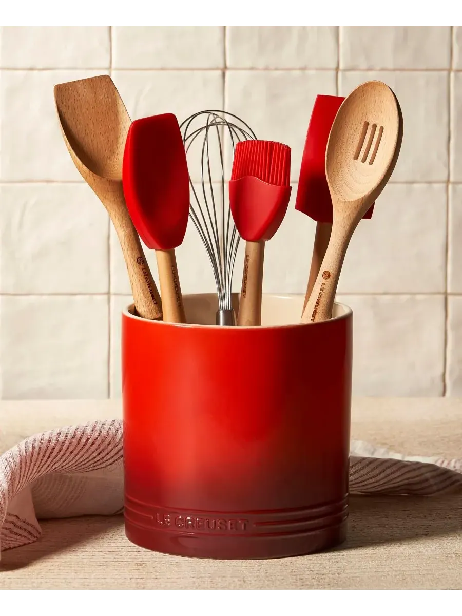 Подставка для кухонных принадлежностей Le Creuset Signature, 2.55 л — изображение 5 из 5, красный