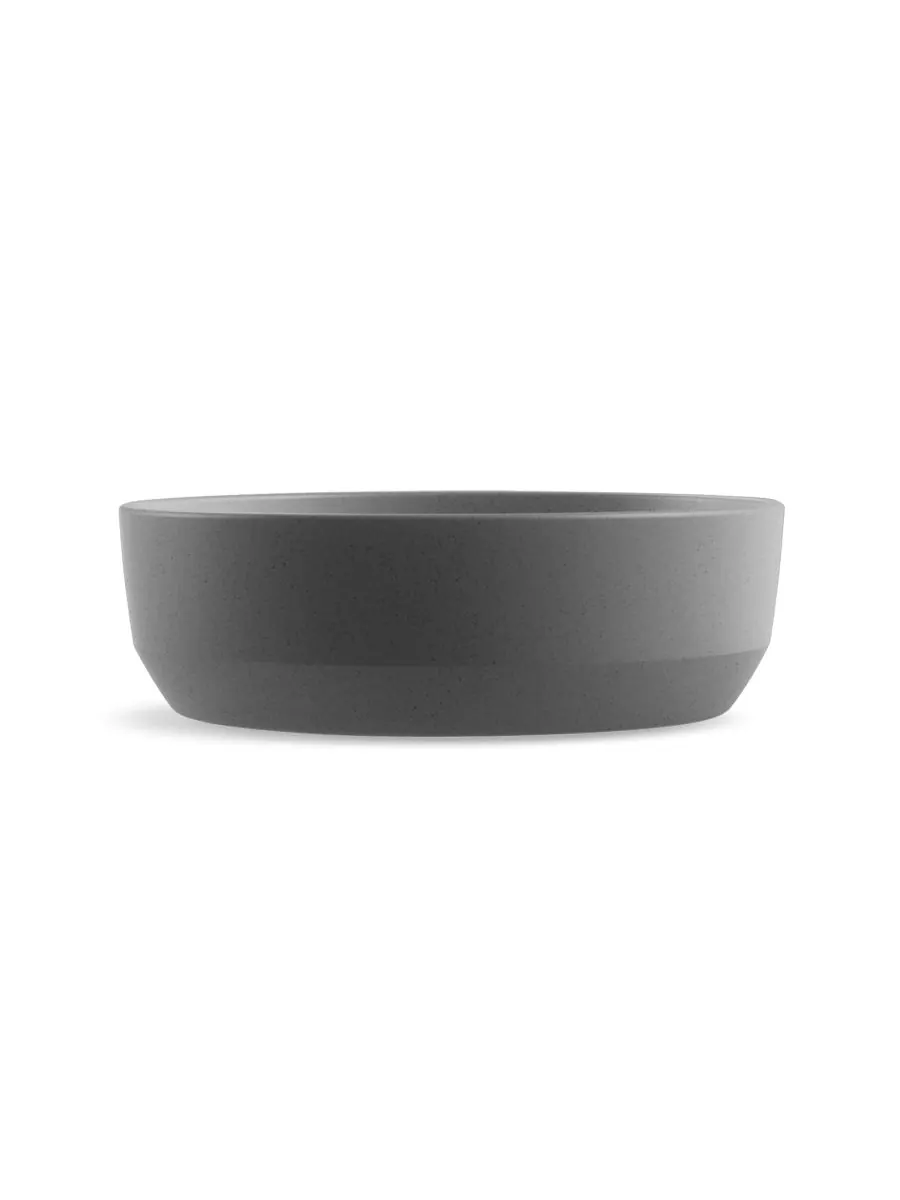 Набор из 2 средних полипропиленовых мисок Bevel Wheat Abode Homewares — изображение 1 из 3, серый