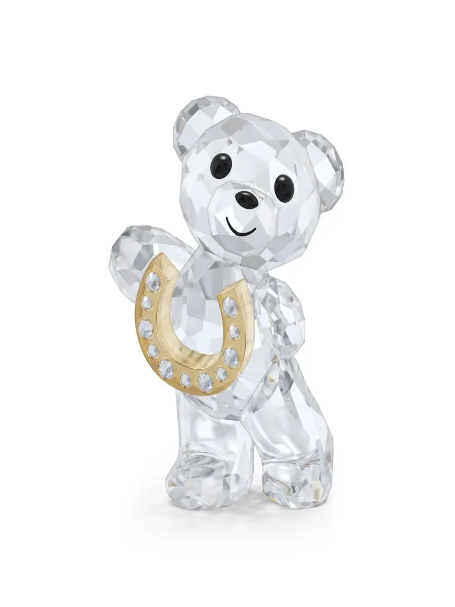 Фигурка Kris Bear Lucky Horseshoe Swarovski