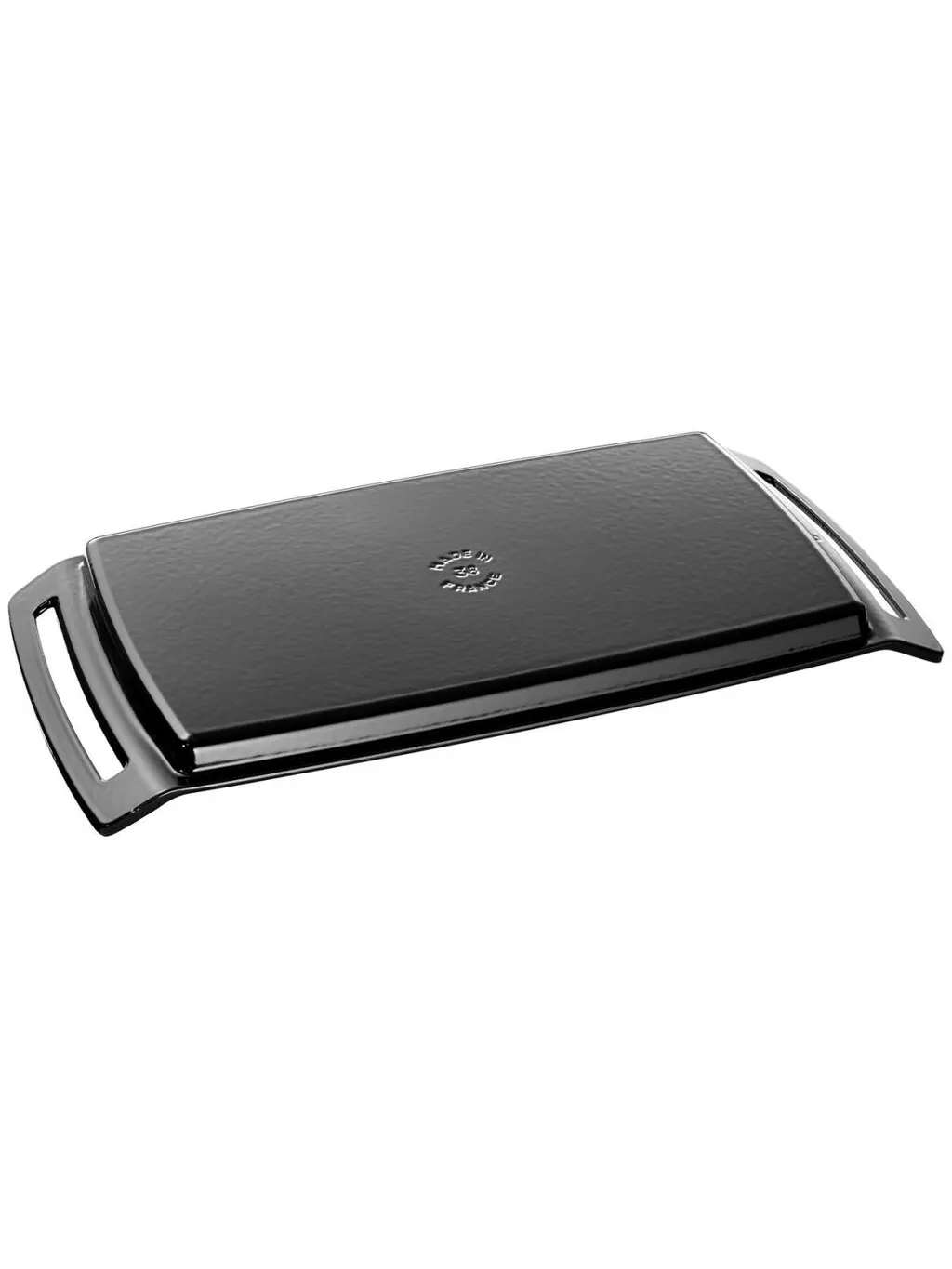 Сковорода-противень прямоугольная Staub Le Plancha, 47×25 см — изображение 2 из 2, черный