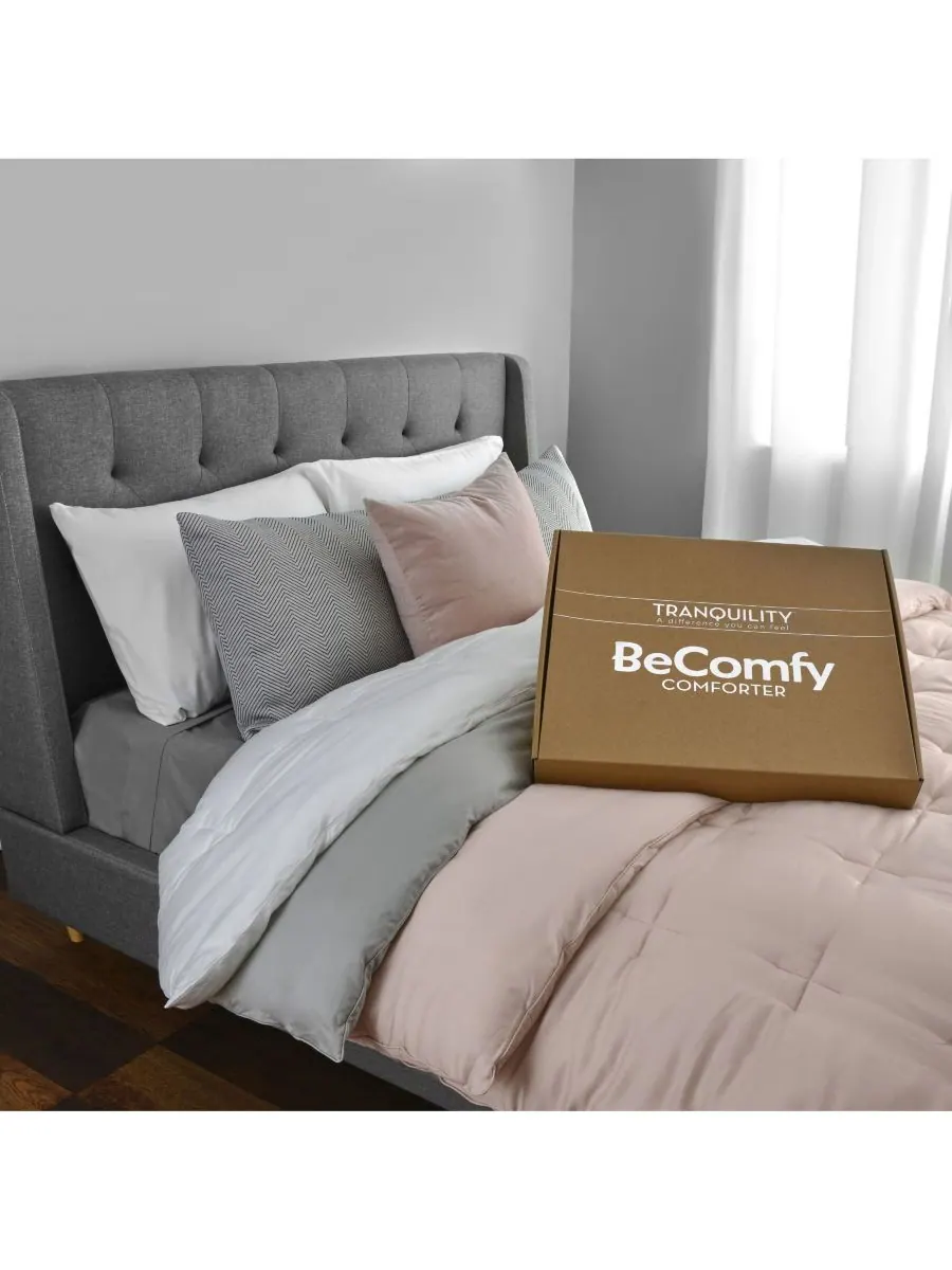 Уютное одеяло Becomf Comforter, размер Full/Queen Tranquility — изображение 3 из 4, белый