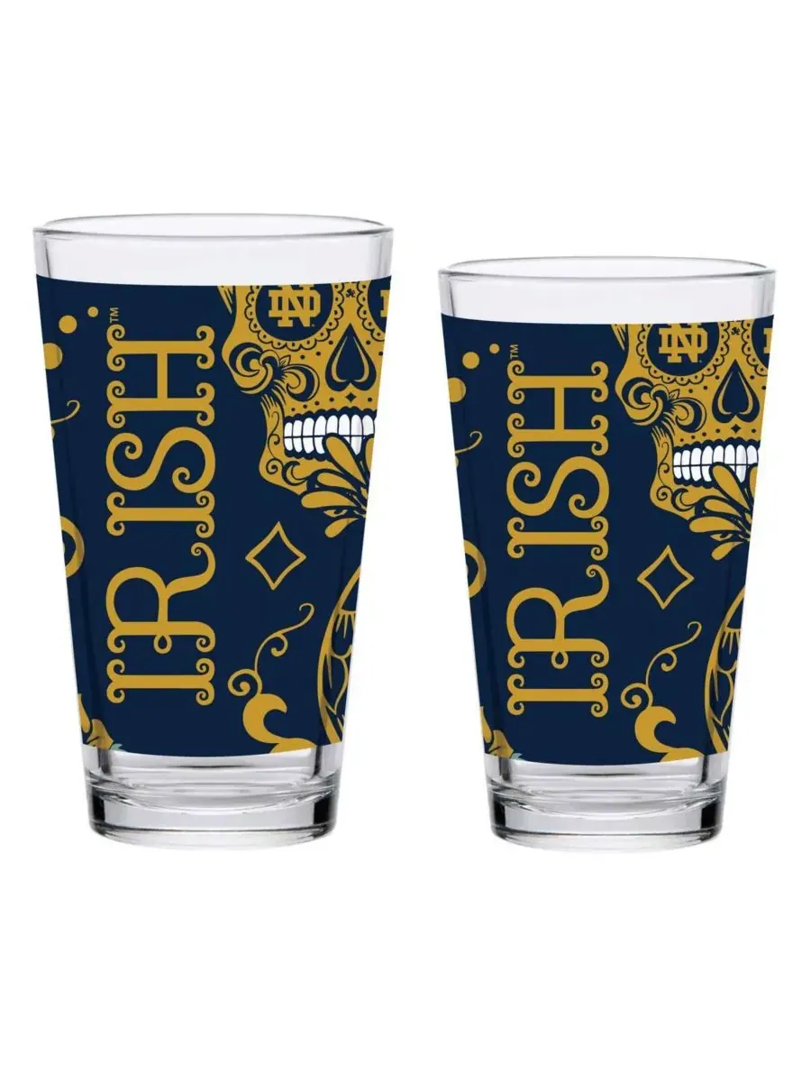 Набор из двух пивных бокалов Notre Dame Fighting Irish объемом 0 — изображение 2 из 2, нет цвета