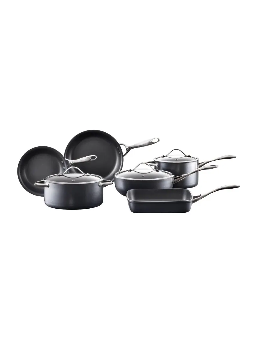 Набор из 9 предметов ID3 из анодированного алюминия Cuisine::Pro — изображение 3 из 3, черный