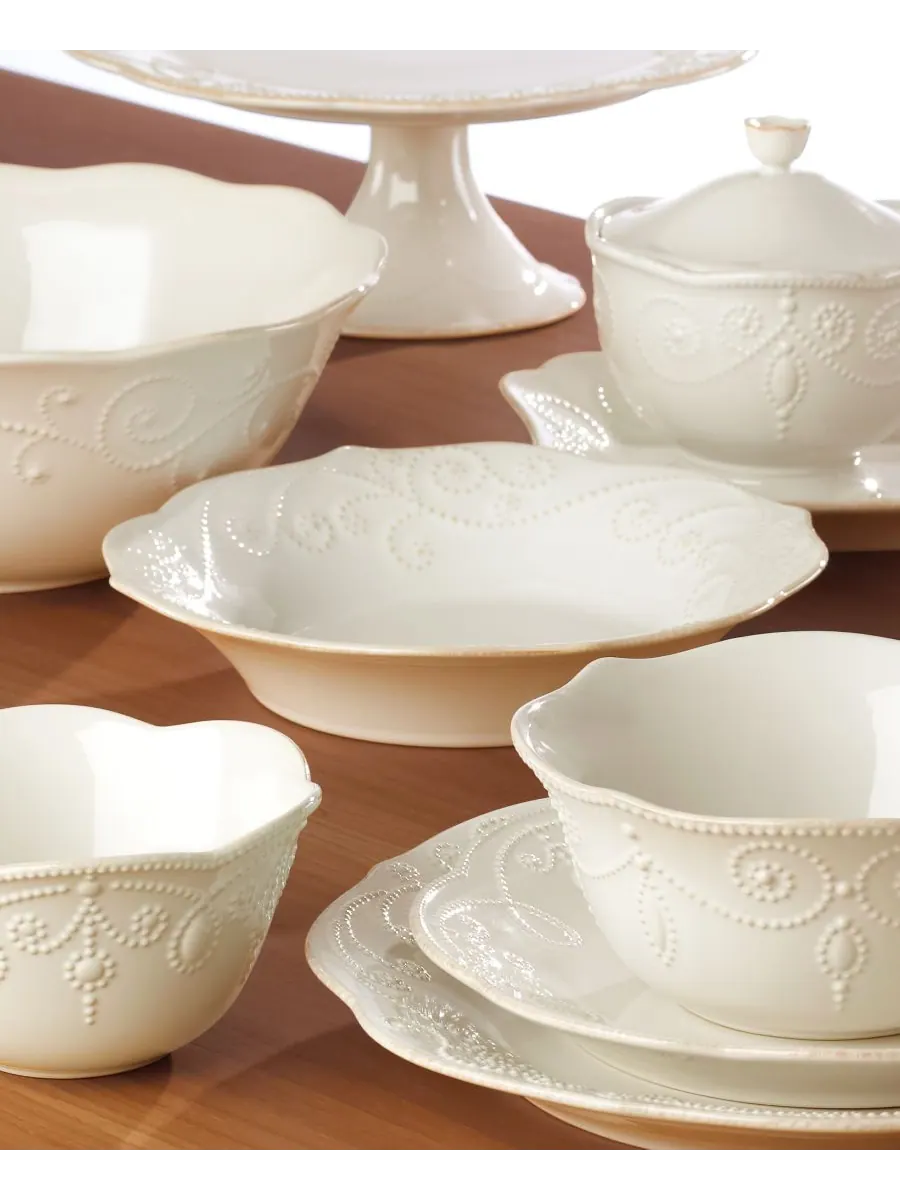 Набор из 4 французских мисок для пасты Perle Lenox — изображение 5 из 5, синий