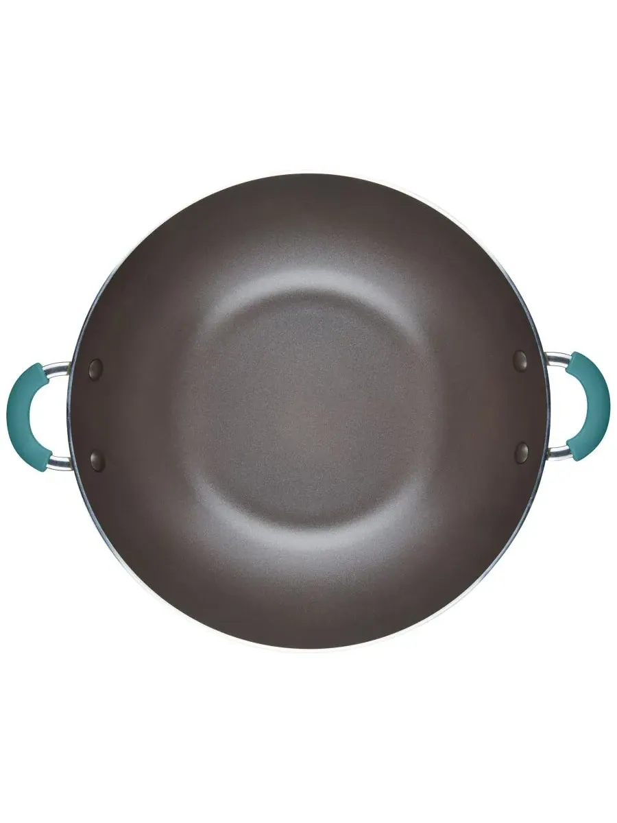 Вок Cook + Create с антипригарным покрытием, 36 см Rachael Ray — изображение 3 из 6, синий