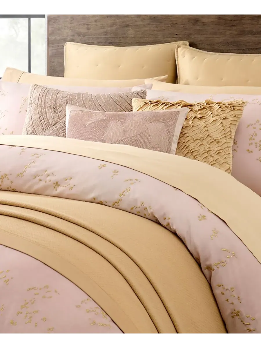 Дышащий пододеяльник Dusk, размер King Donna Karan Home — изображение 2 из 4, пудровый розовый