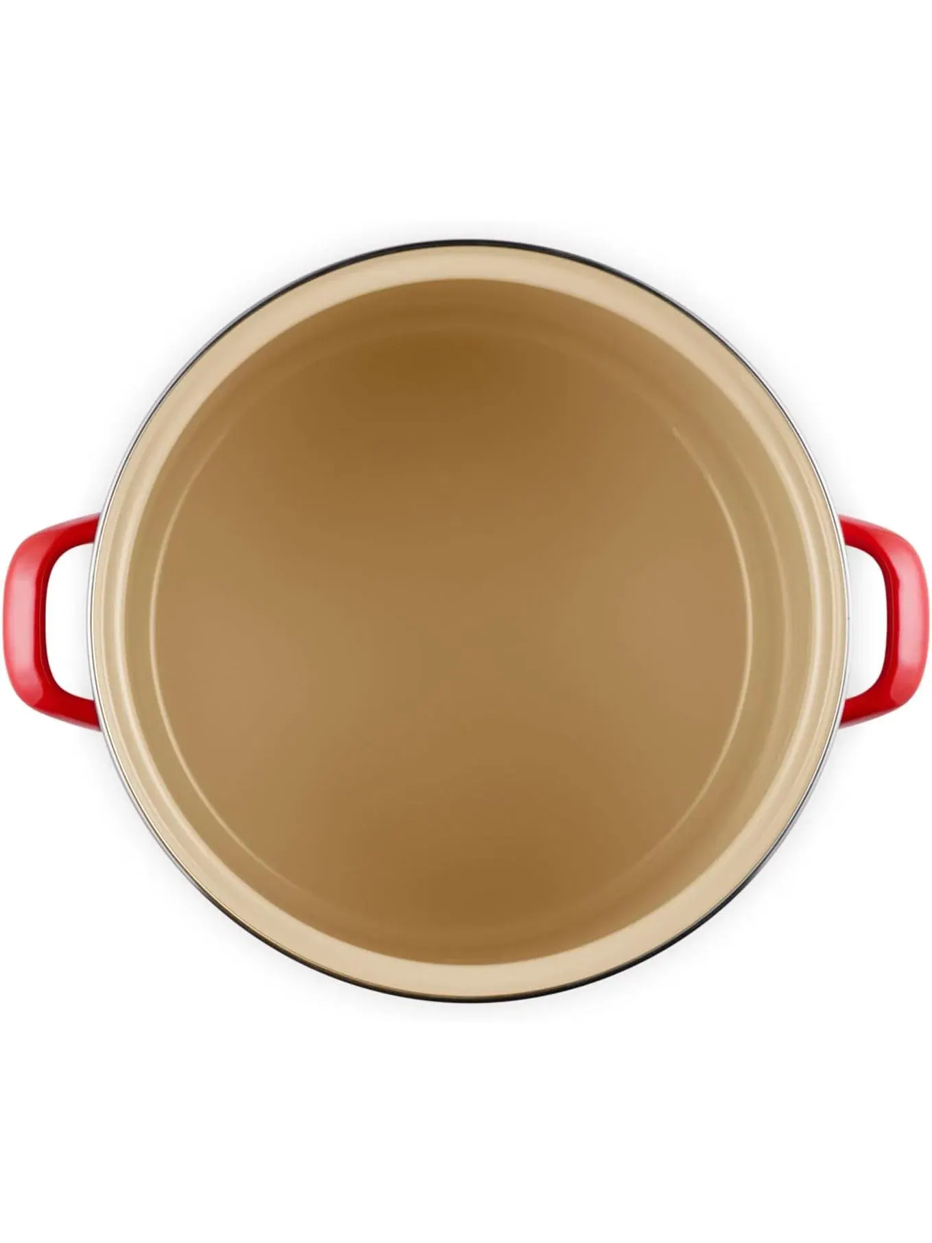 Кастрюля Le Creuset Enamel on Steel Stockpot, 11,4 л — изображение 3 из 7, вишневый