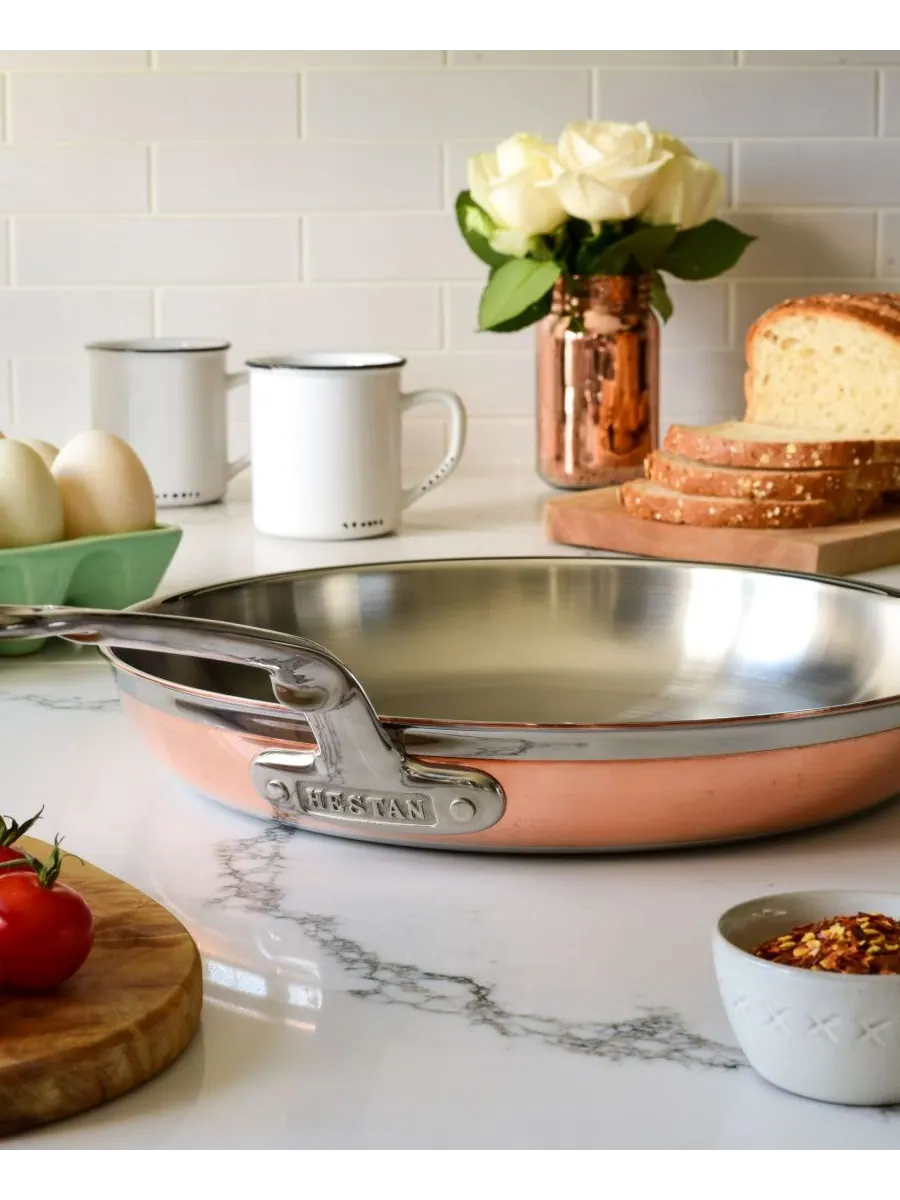 Сковорода Hestan CopperBond Copper Induction, 31,8 см — изображение 5 из 5, медь