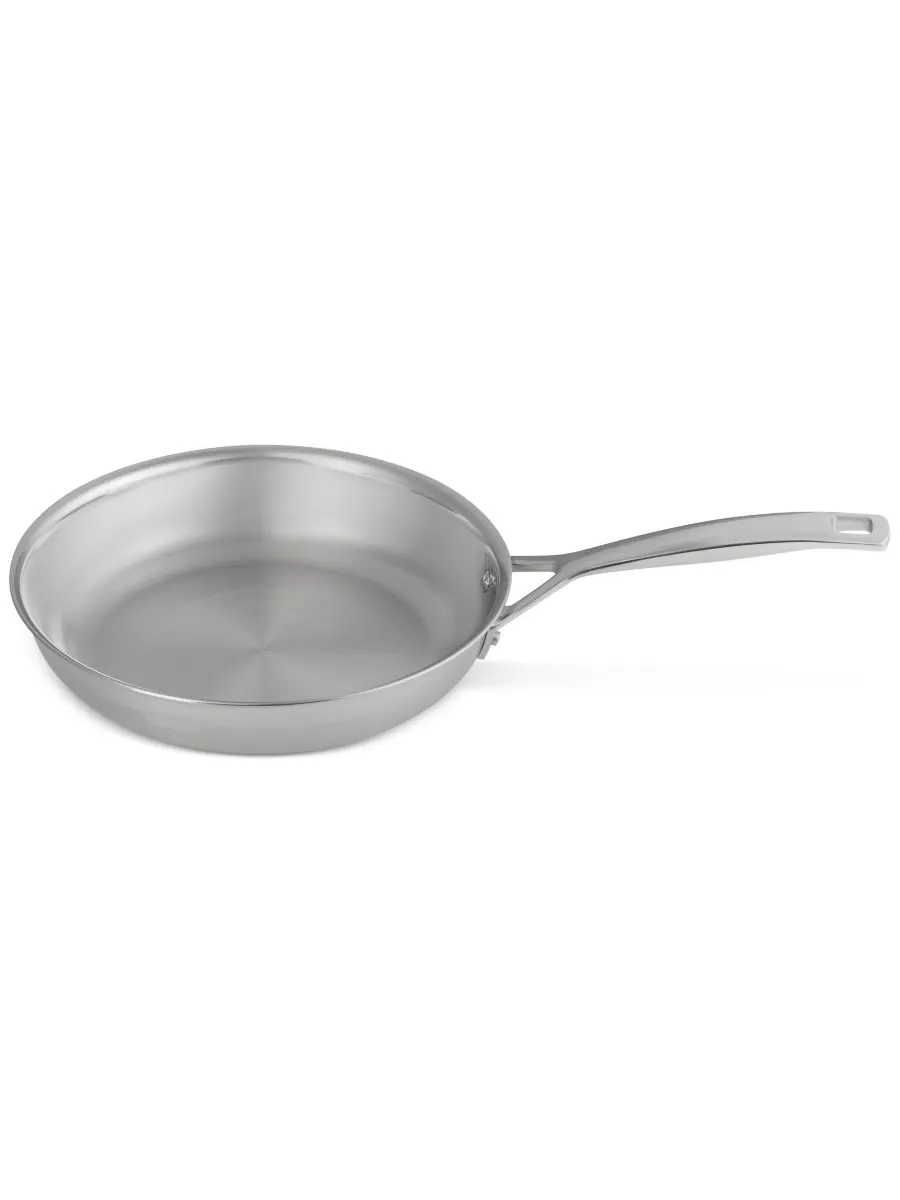 Le Creuset Классическая круглая сковорода из нержавеющей стали, 9,5 дюймов