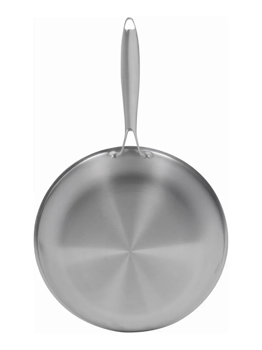 Сковорода Glidesteel 12 дюймов из нержавеющей стали с антипригарным покрытием Sedona Kitchen — изображение 2 из 3, серебряный