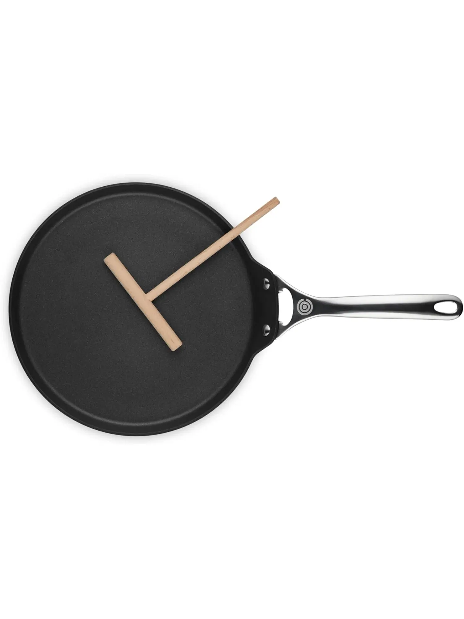 Сковорода для блинов Le Creuset Toughened Non-Stick, 28 см — изображение 4 из 8, черный