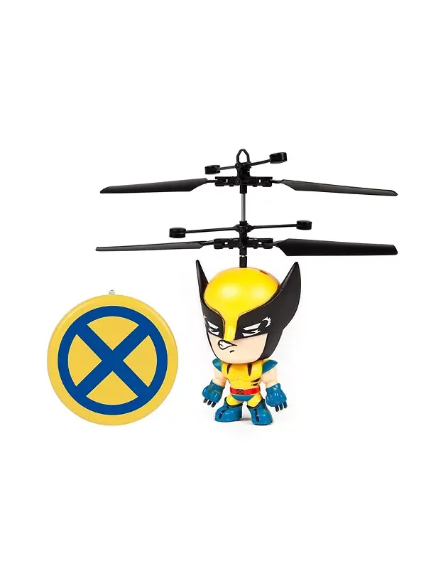 Летающая фигурка Росомахи Marvel 3,5 дюйма, ИК-вертолёт World Tech Toys