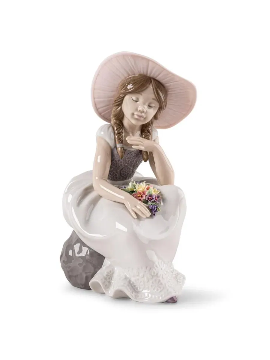 Фигурка «Весна пришла» Lladro — мульти