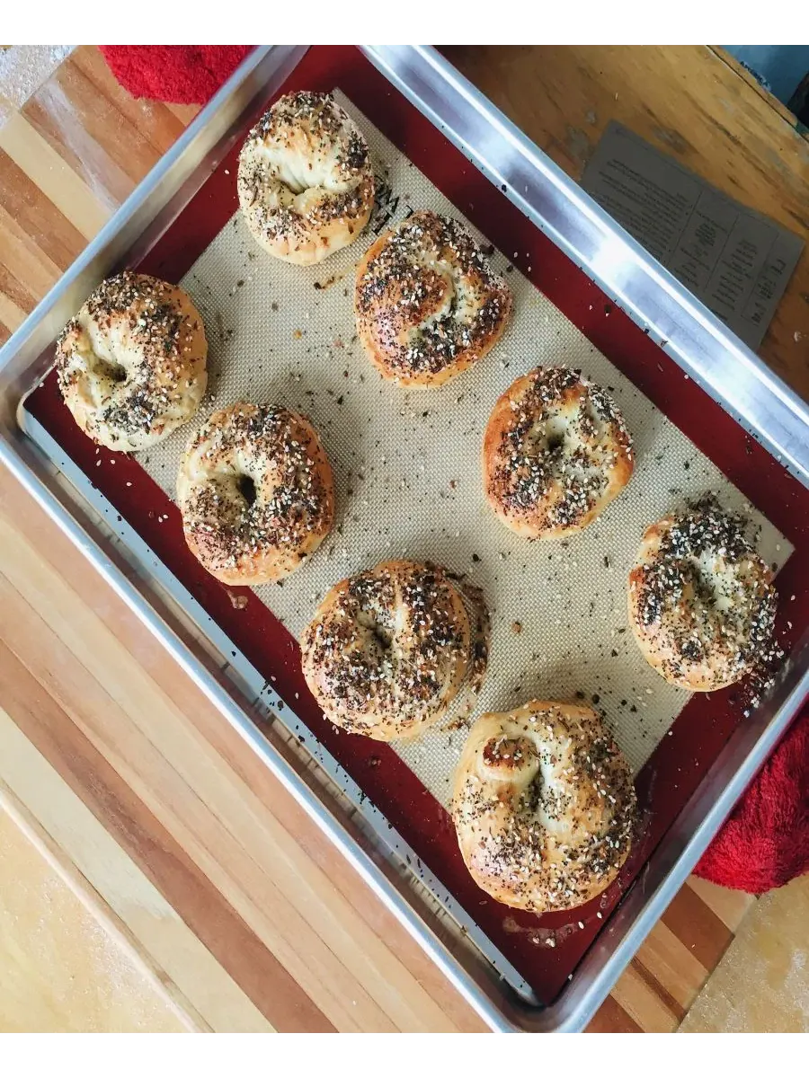 Набор для приготовления бейглов Everything Bagel Making Mix Farm Steady — изображение 3 из 3, бежевый