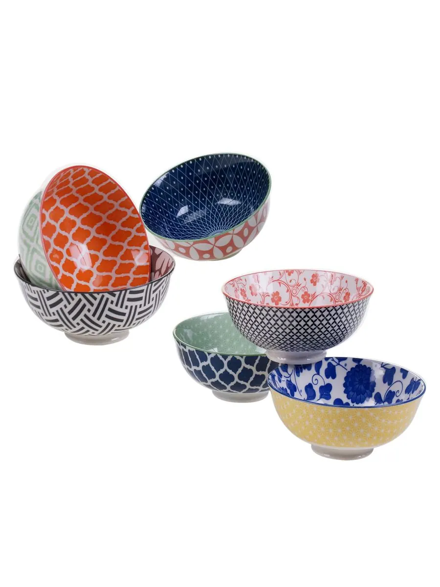 Набор из 6 мисок Soho Bowls Certified International