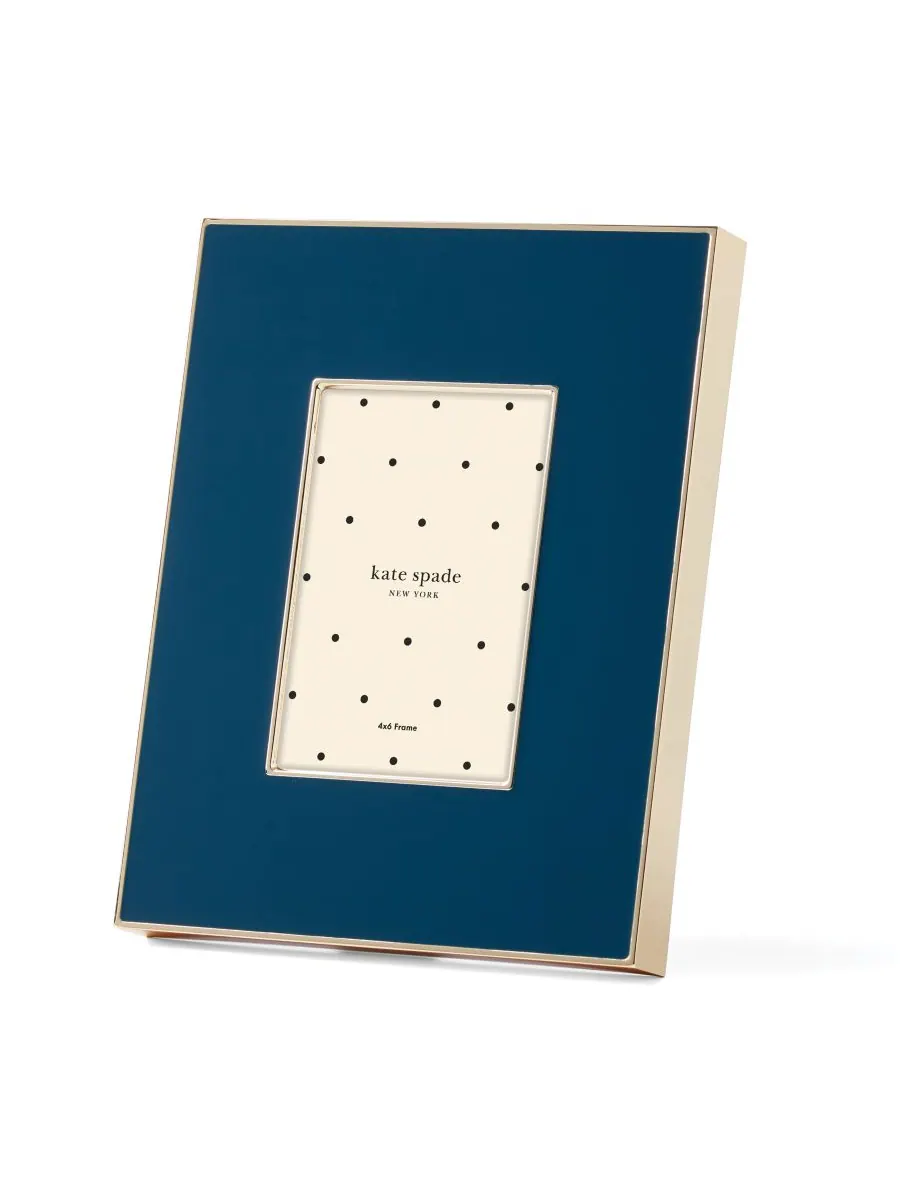 Рамка для фотографий Make it Pop, 4" x 6" Kate spade new york — изображение 2 из 5, темно-синий