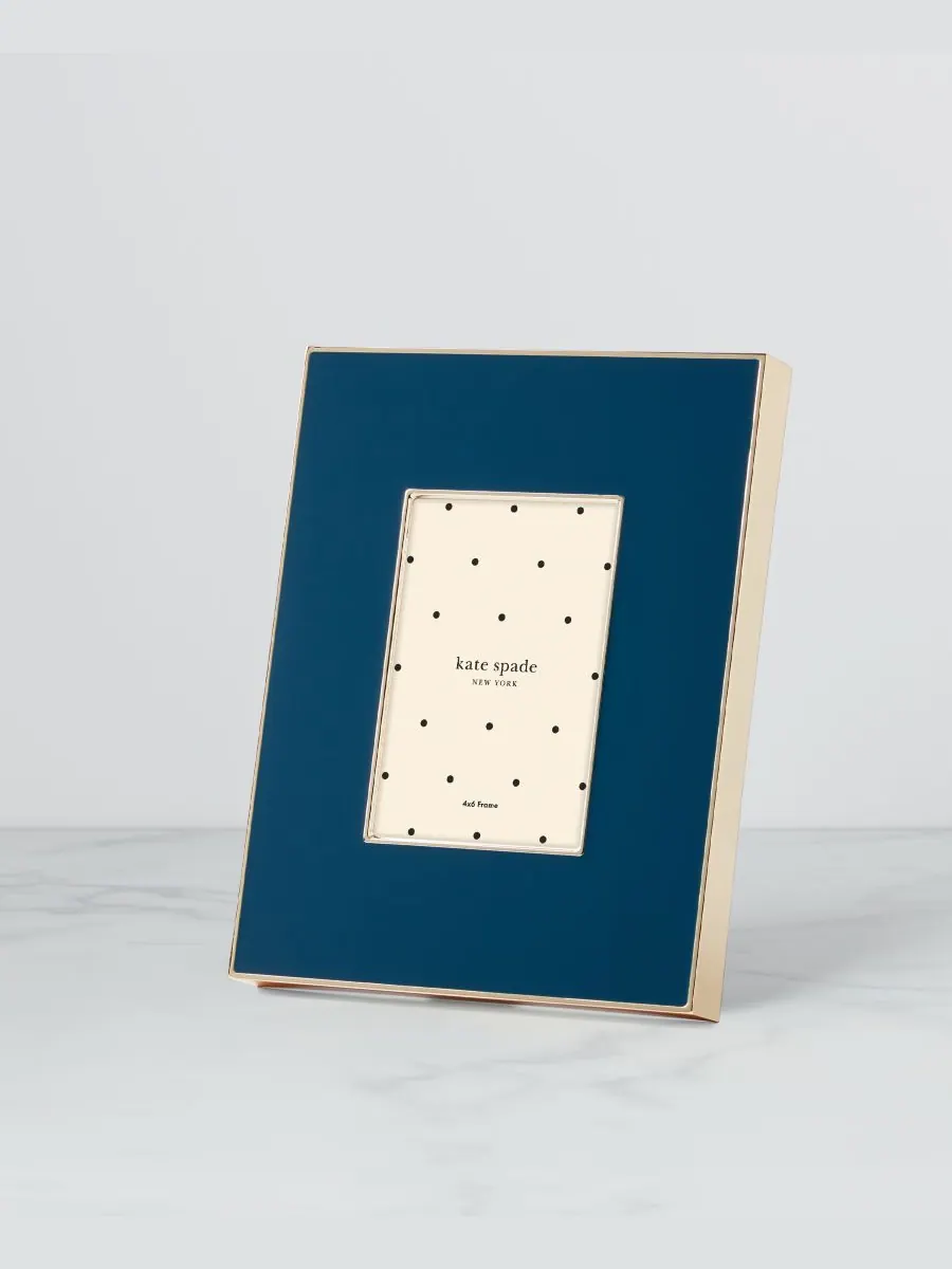 Рамка для фотографий Make it Pop, 4" x 6" Kate spade new york — изображение 4 из 5, темно-синий