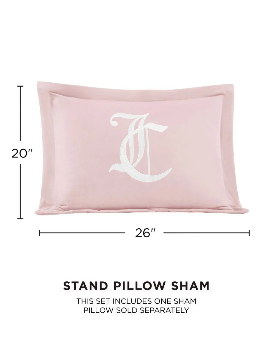 Двустороннее бархатное одеяло, размер Twin/Twin XL Juicy Couture — изображение 3 из 7, бежевый
