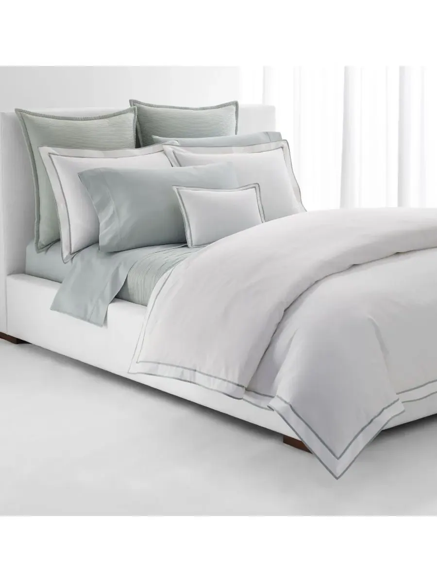 Пододеяльник Spencer из сатина с каймой, King Lauren Ralph Lauren