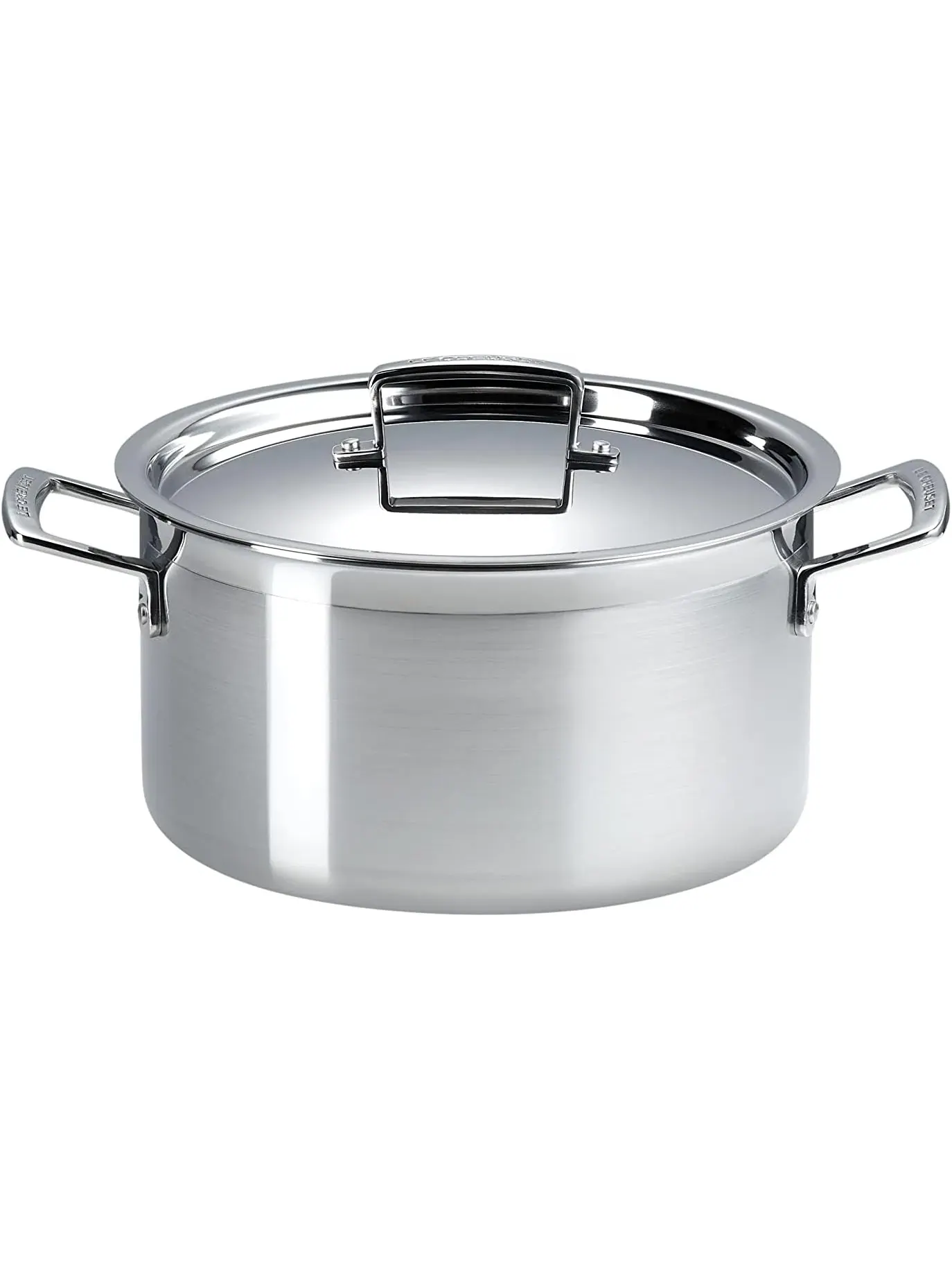 Набор посуды Le Creuset Tri-Ply Stainless Steel, 5 предметов — изображение 3 из 6, серебристый