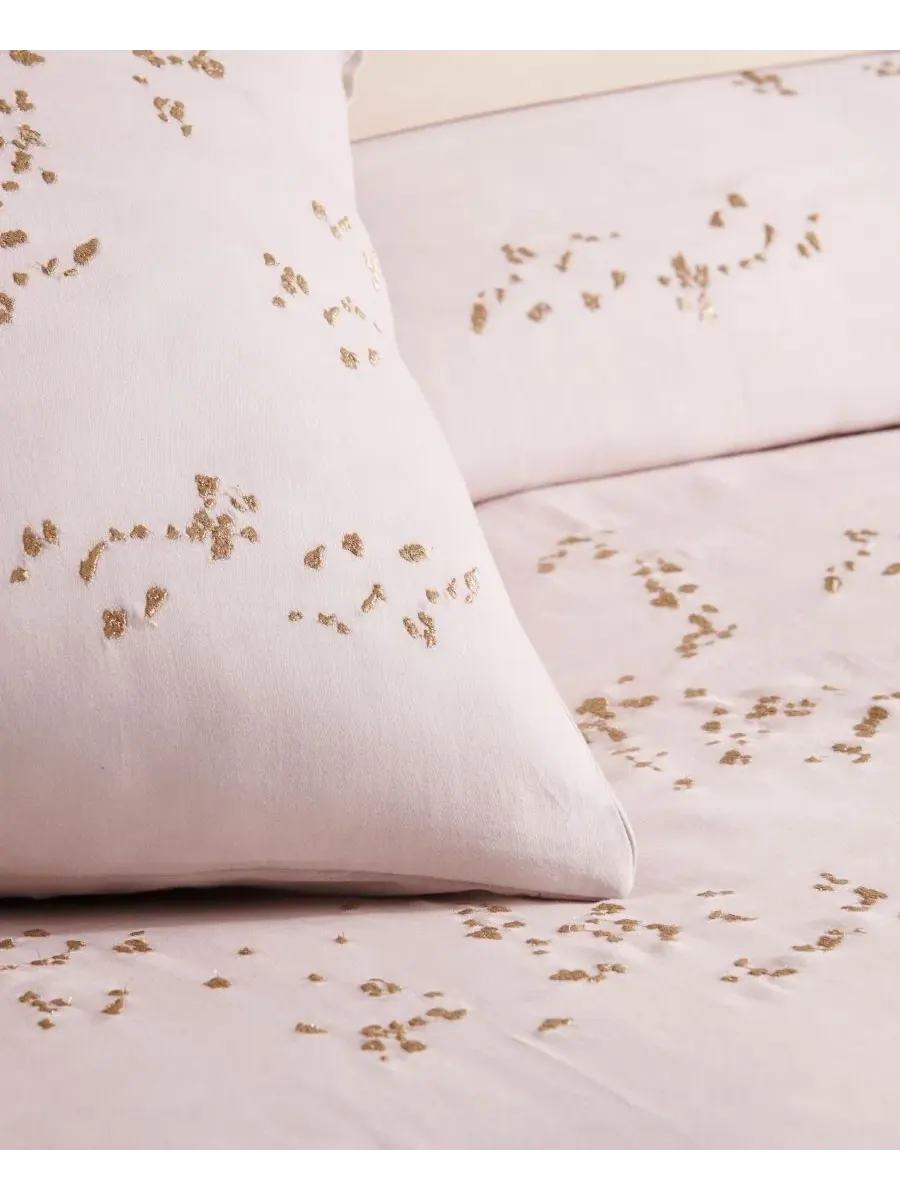 Пододеяльник Dusk Duvet Cover Donna Karan Home — изображение 3 из 4, пудровый розовый