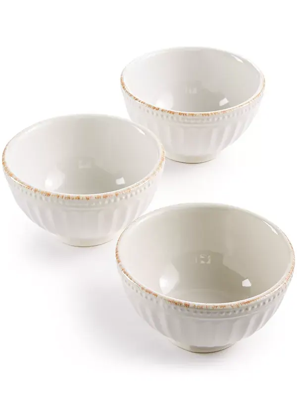 Мини-Миски French Perle Groove, набор из 3 шт. Lenox