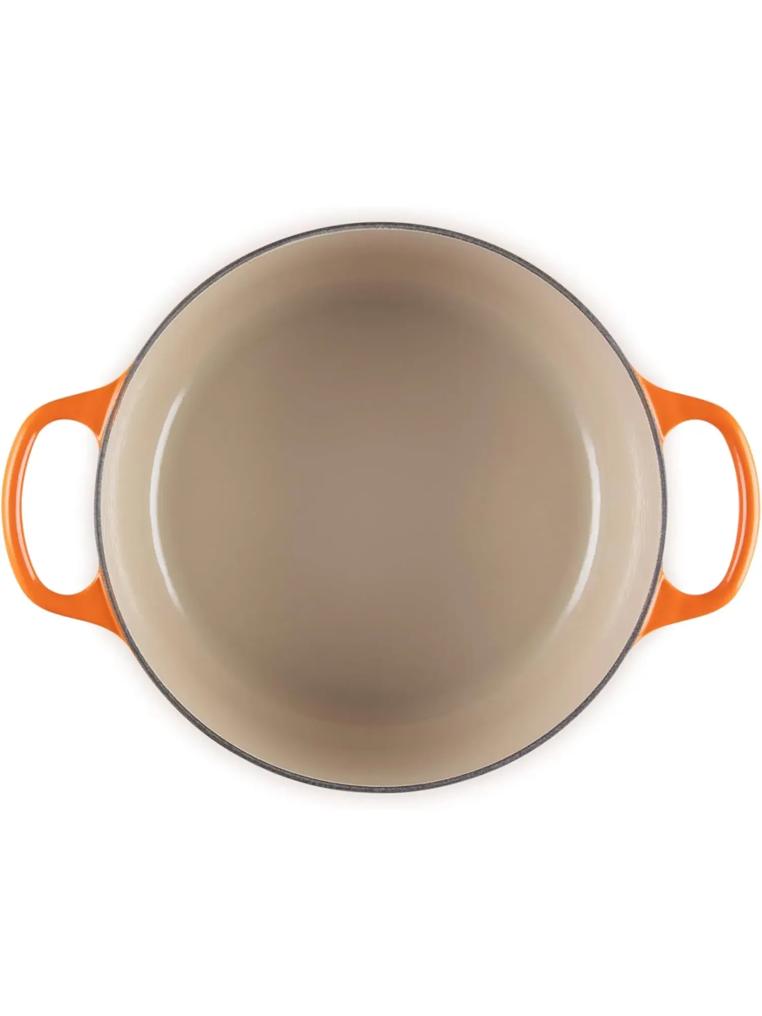 Кастрюля круглая Le Creuset Signature, 4,2 л, 24 см — изображение 3 из 8, оранжевый