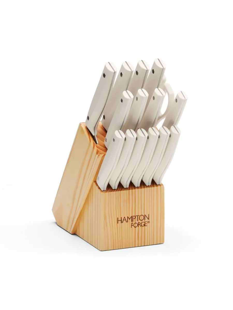 Набор столовых приборов Jasper из 16 предметов Hampton Forge — белый