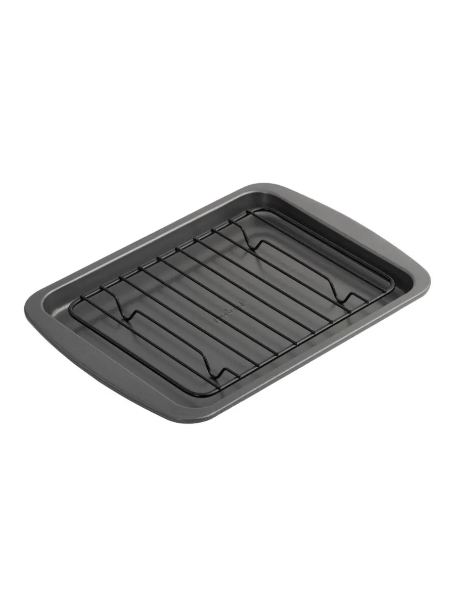 Набор Good Cook из 4 предметов: тостер-печь с антипригарным покрытием из стали, противень, решетка — изображение 6 из 10