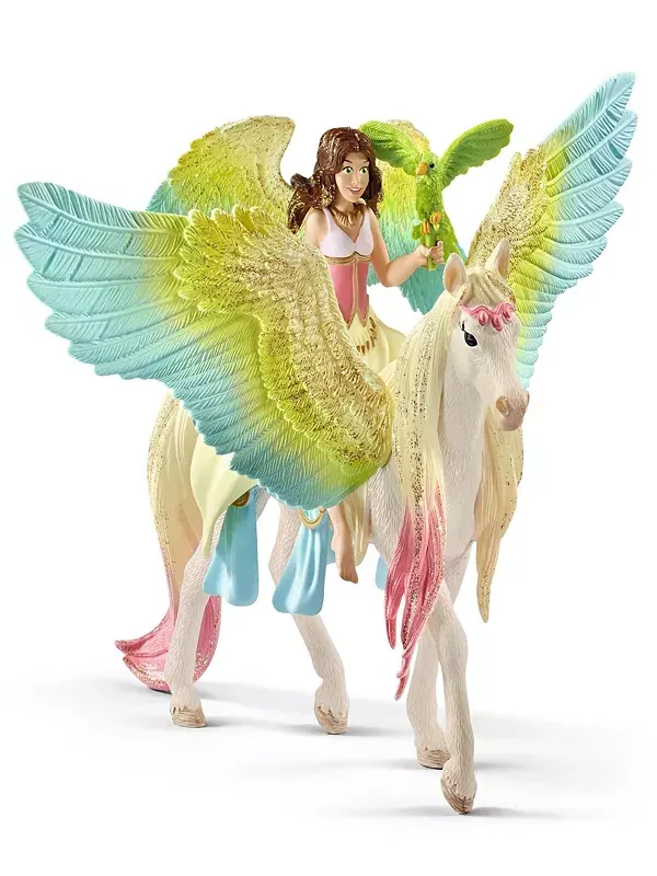 Баялла фея сура с блестками фигурка пегаса игровой набор Schleich — мульти