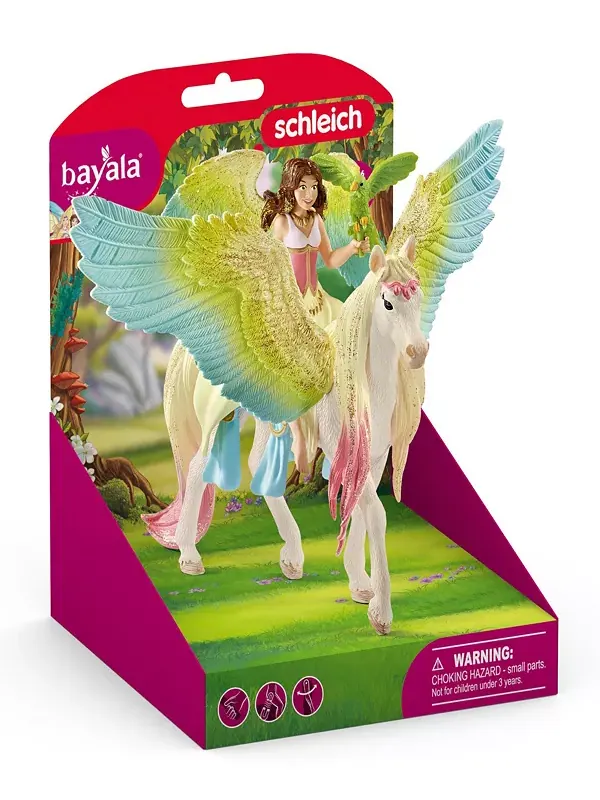 Баялла фея сура с блестками фигурка пегаса игровой набор Schleich — изображение 2 из 4, мульти