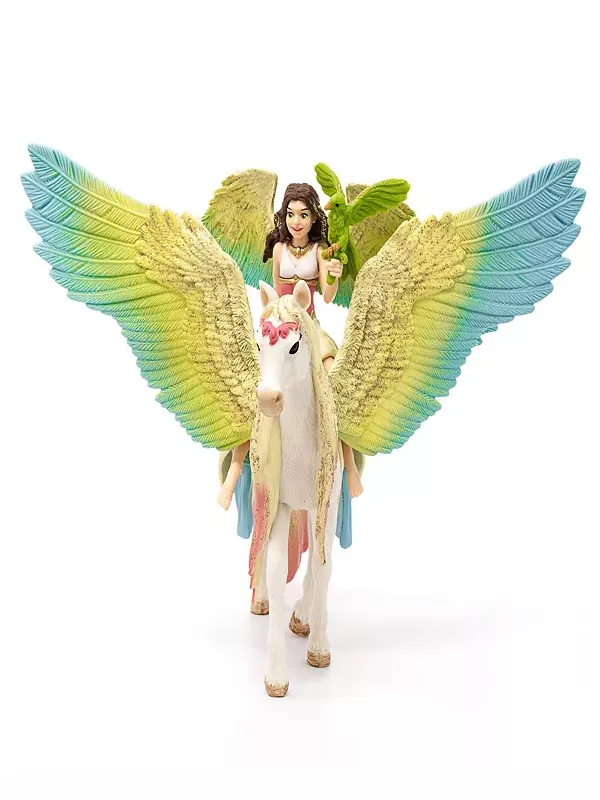 Баялла фея сура с блестками фигурка пегаса игровой набор Schleich — изображение 4 из 4, мульти