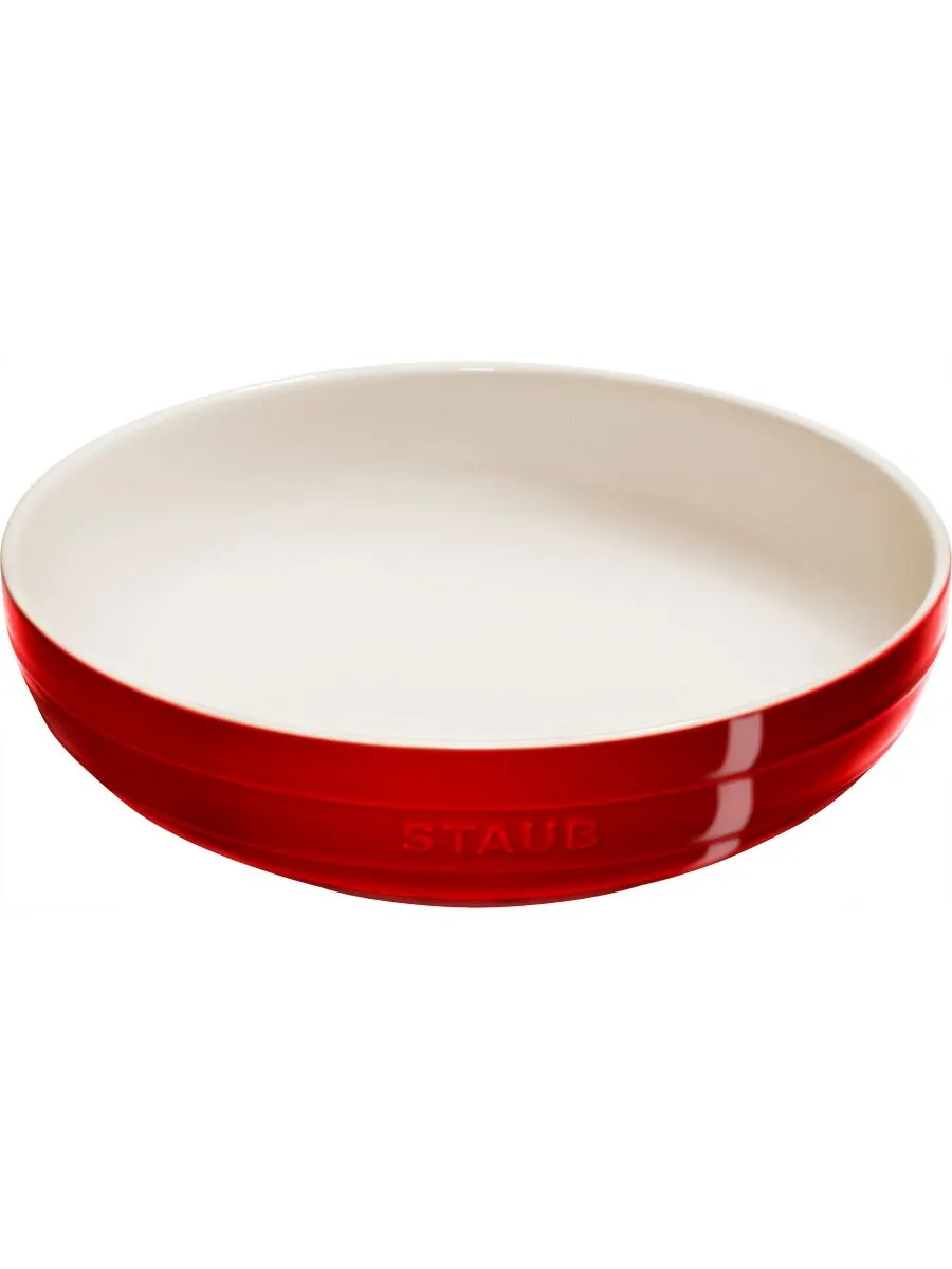 Неглубокая сервировочная миска Staub