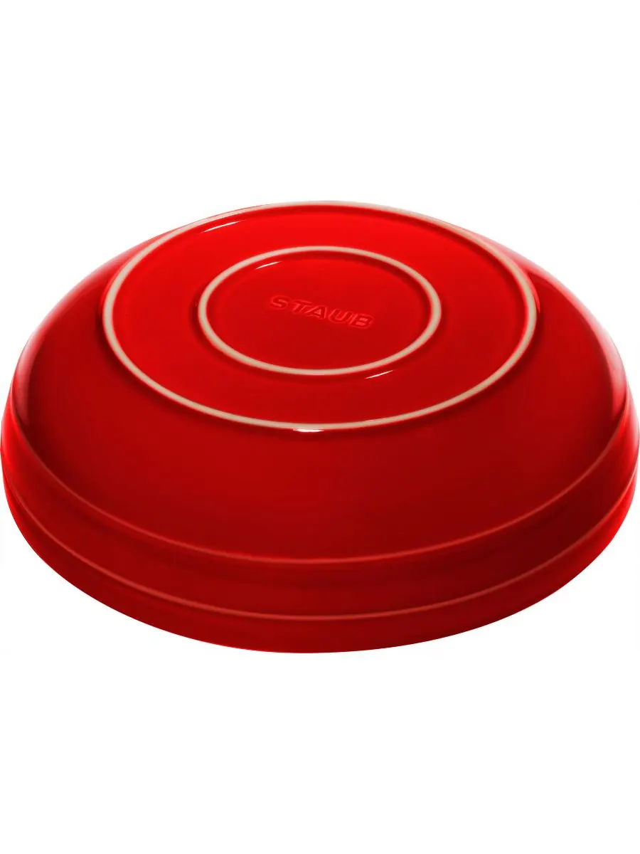 Неглубокая сервировочная миска Staub — изображение 2 из 5, красный