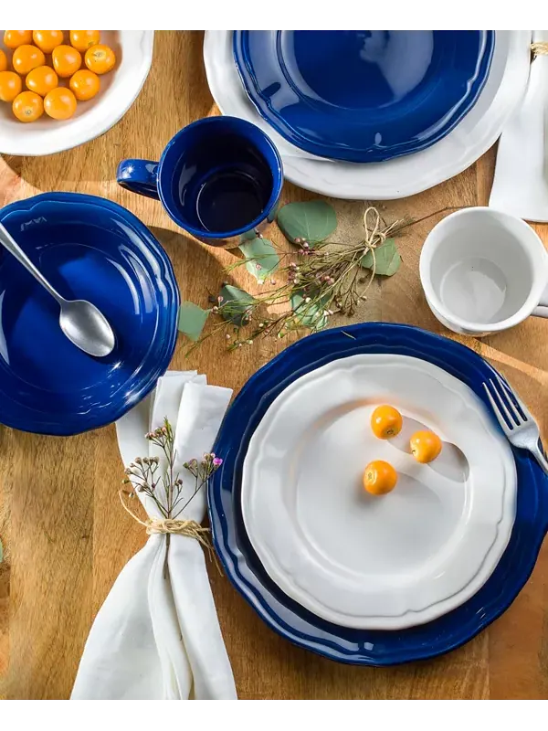 Siena. Набор столовых приборов из 16 предметов, сервиз на 4 персоны. Euro Ceramica — изображение 4 из 4, синий