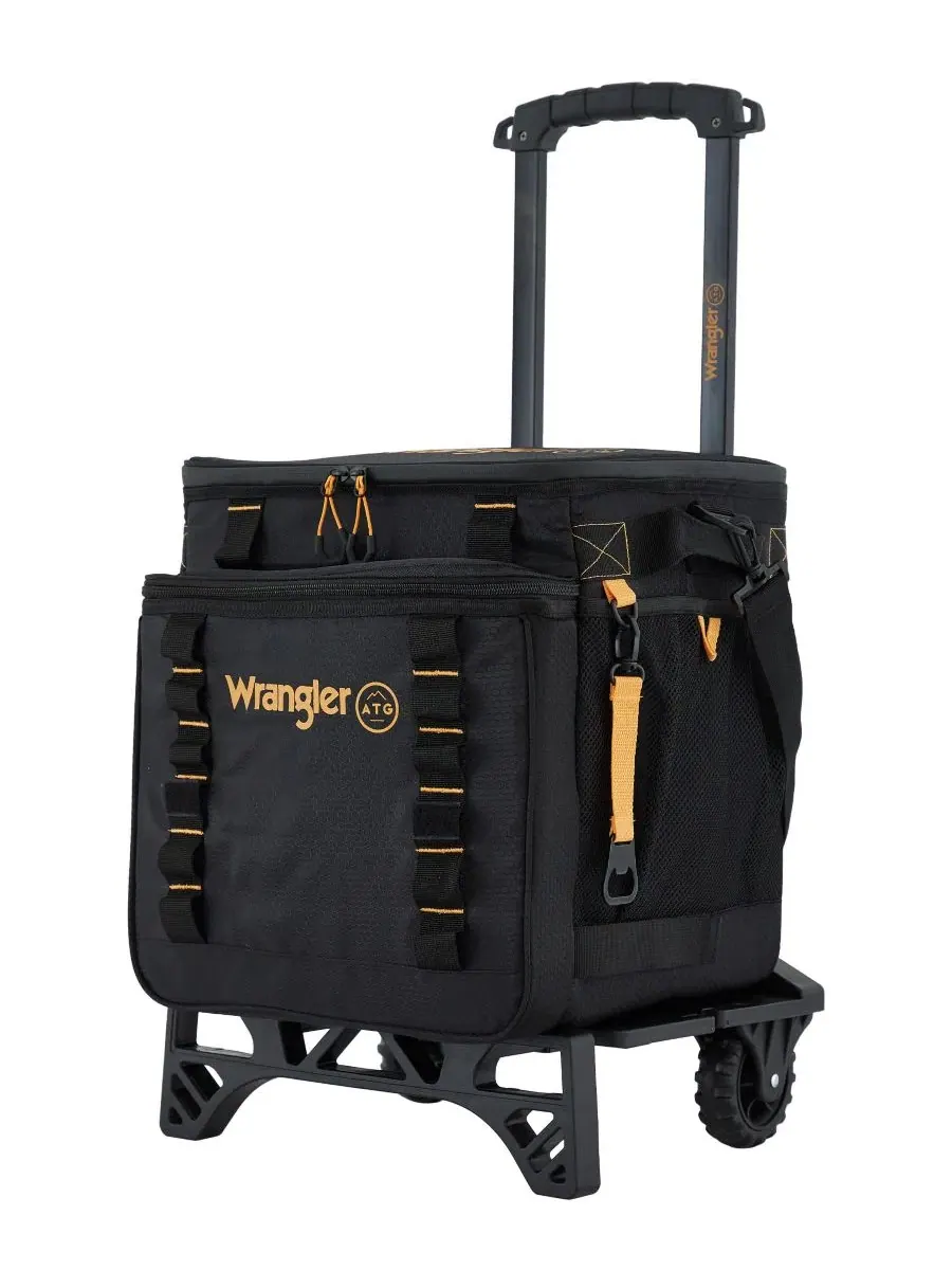 Складной холодильник объемом 38 литров Wrangler — изображение 2 из 19, черный