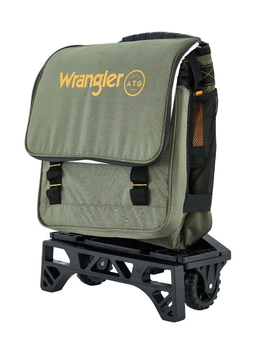 Складной холодильник объемом 38 литров Wrangler — изображение 8 из 10, оливковый
