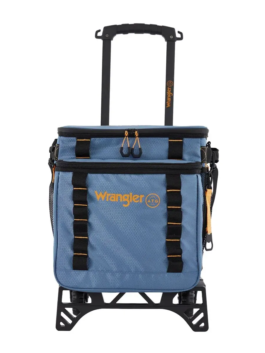 Складной холодильник объемом 38 литров Wrangler — изображение 1 из 19, синий