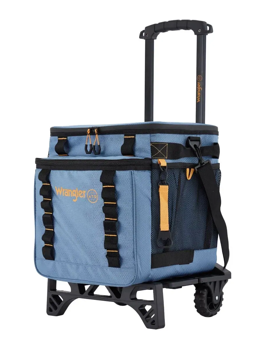 Складной холодильник объемом 38 литров Wrangler — изображение 2 из 19, синий