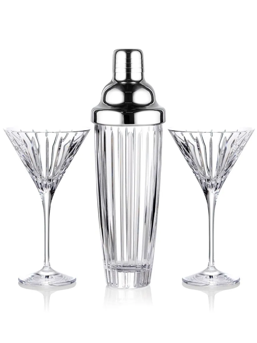 Набор из 3 бокалов для коктейлей и мартини Herald, Marquis by Waterford — прозрачный