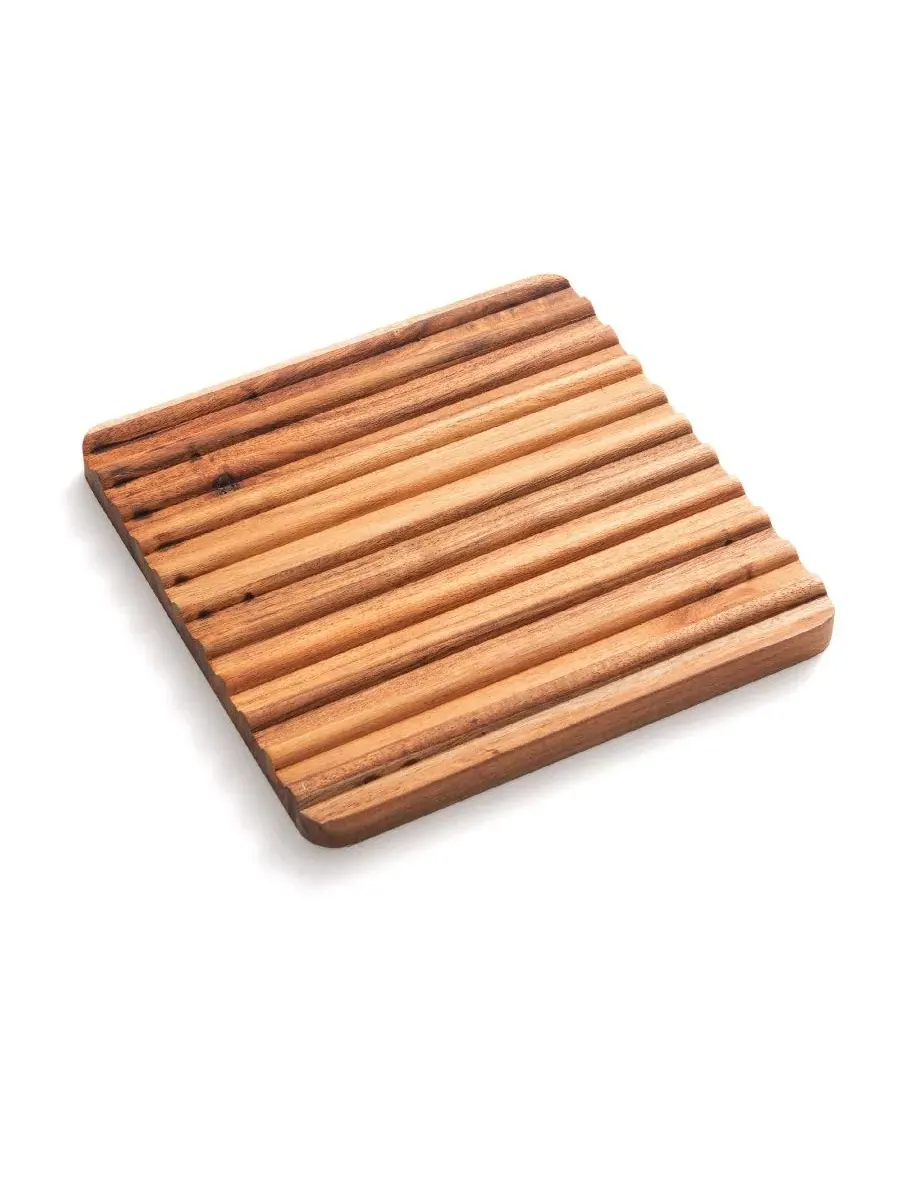 Набор из 2 подставок под горячее Gourmet Sedona Ironwood — изображение 2 из 4, вид древесины