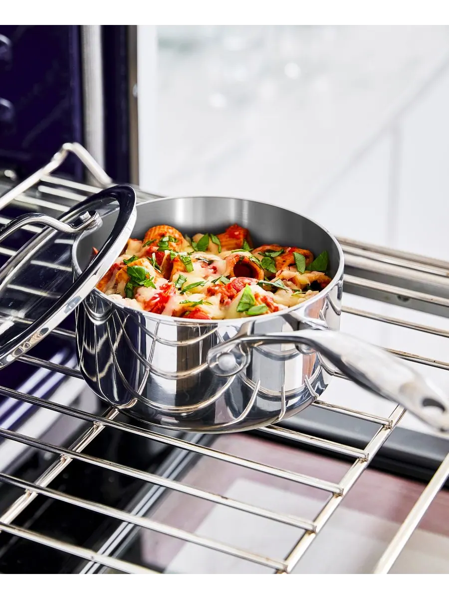 Ковш с крышкой GreenPan Valencia Pro, 16 см, 1.5 л — изображение 5 из 6, серый