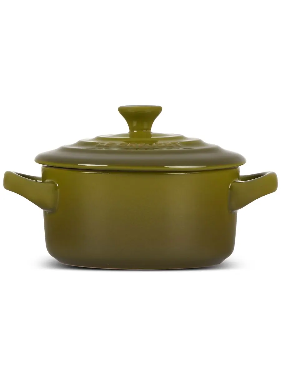 Керамическая мини-круглая кастрюля объемом 8 унций с крышкой Le Creuset — изображение 6 из 9, розовый